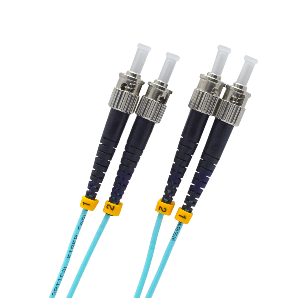 ST/ST Multi-Mode OM3 50/125 Micron Fiber Patch Cables