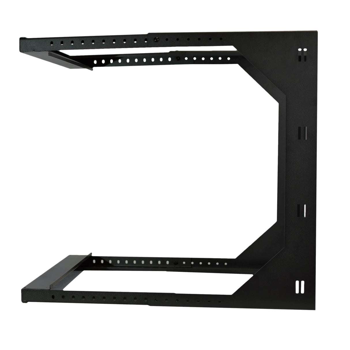 12 RU Open Frame Dual Swing Wall Mount Rack