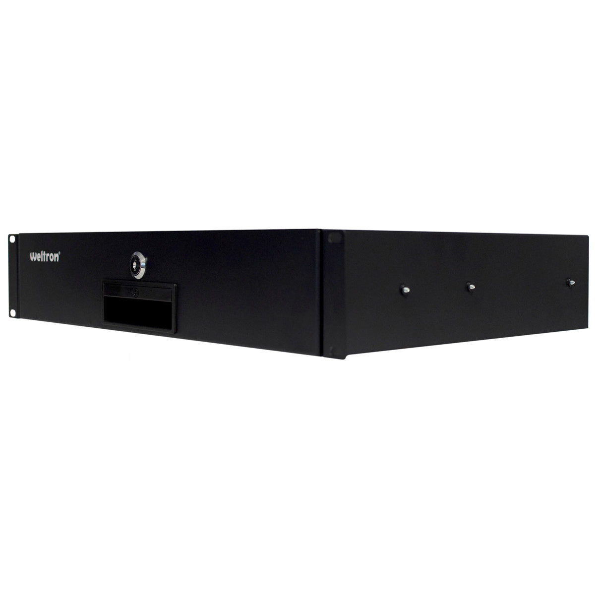 2RU RACK DRAWER, BLACK