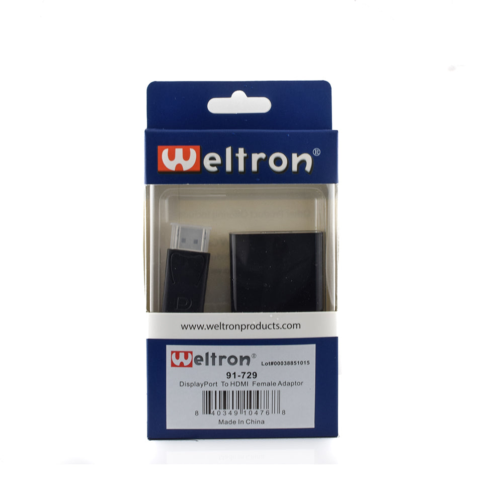 Display Port Male to HDMI Female