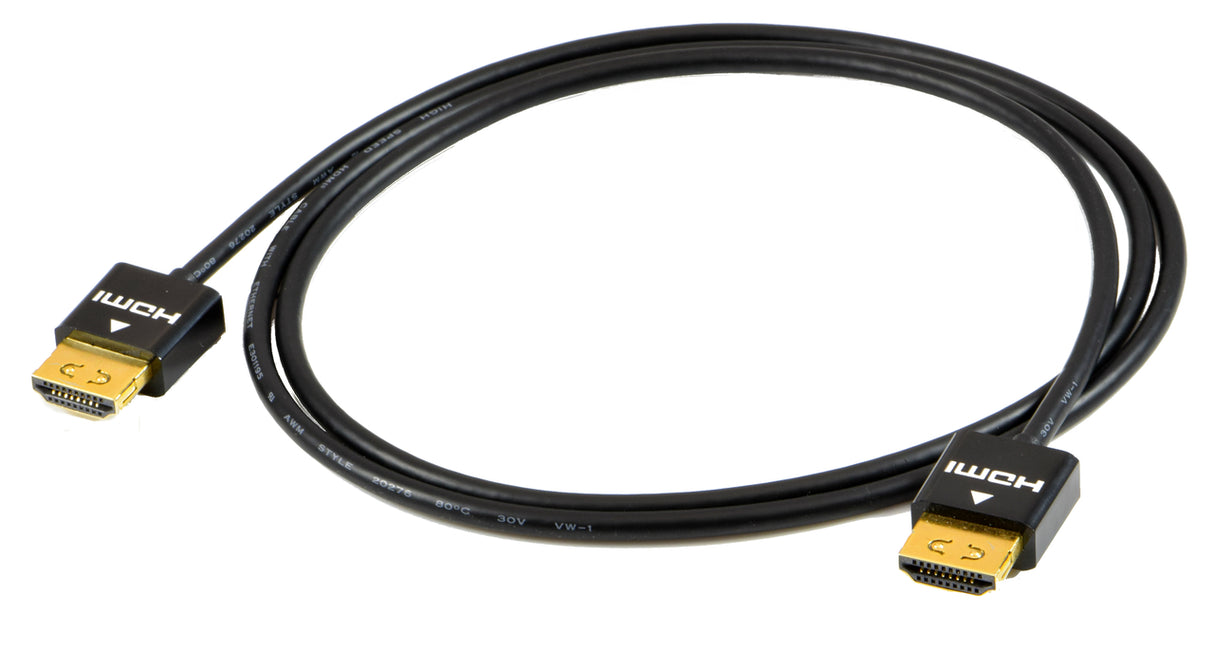 Low Profile HDMI Coiled