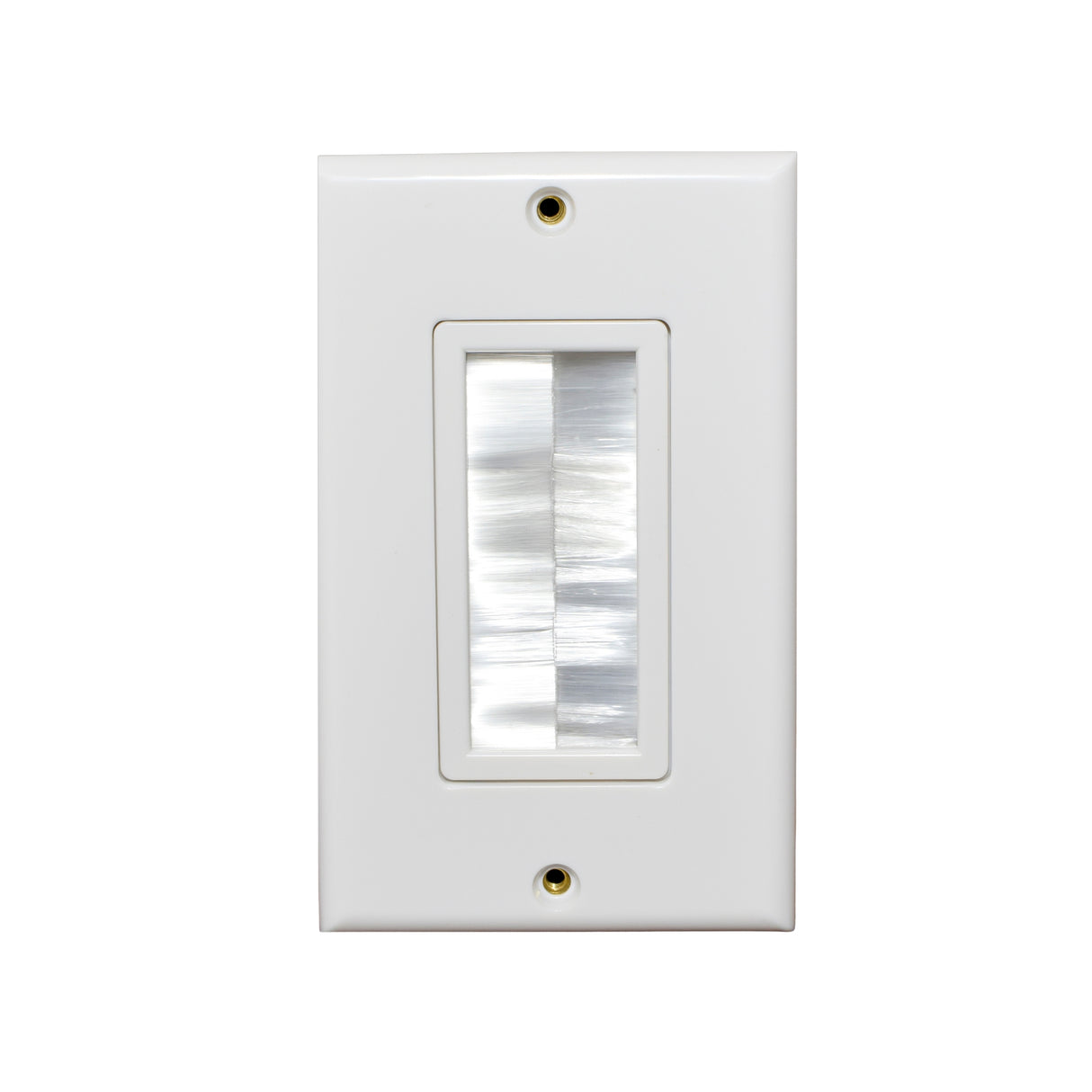 Decora Brush Plate Single Gang