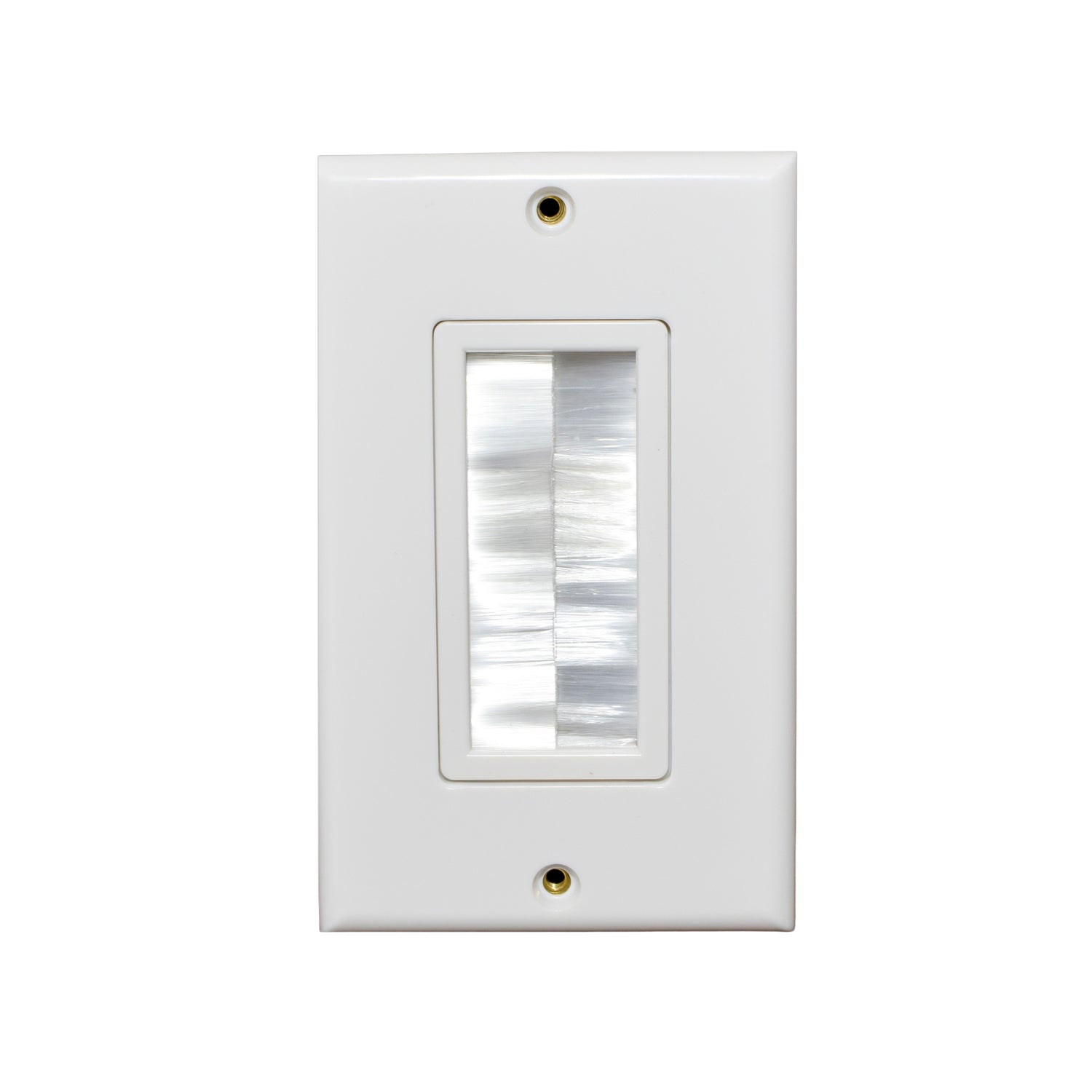 Decora Brush Plate Single Gang