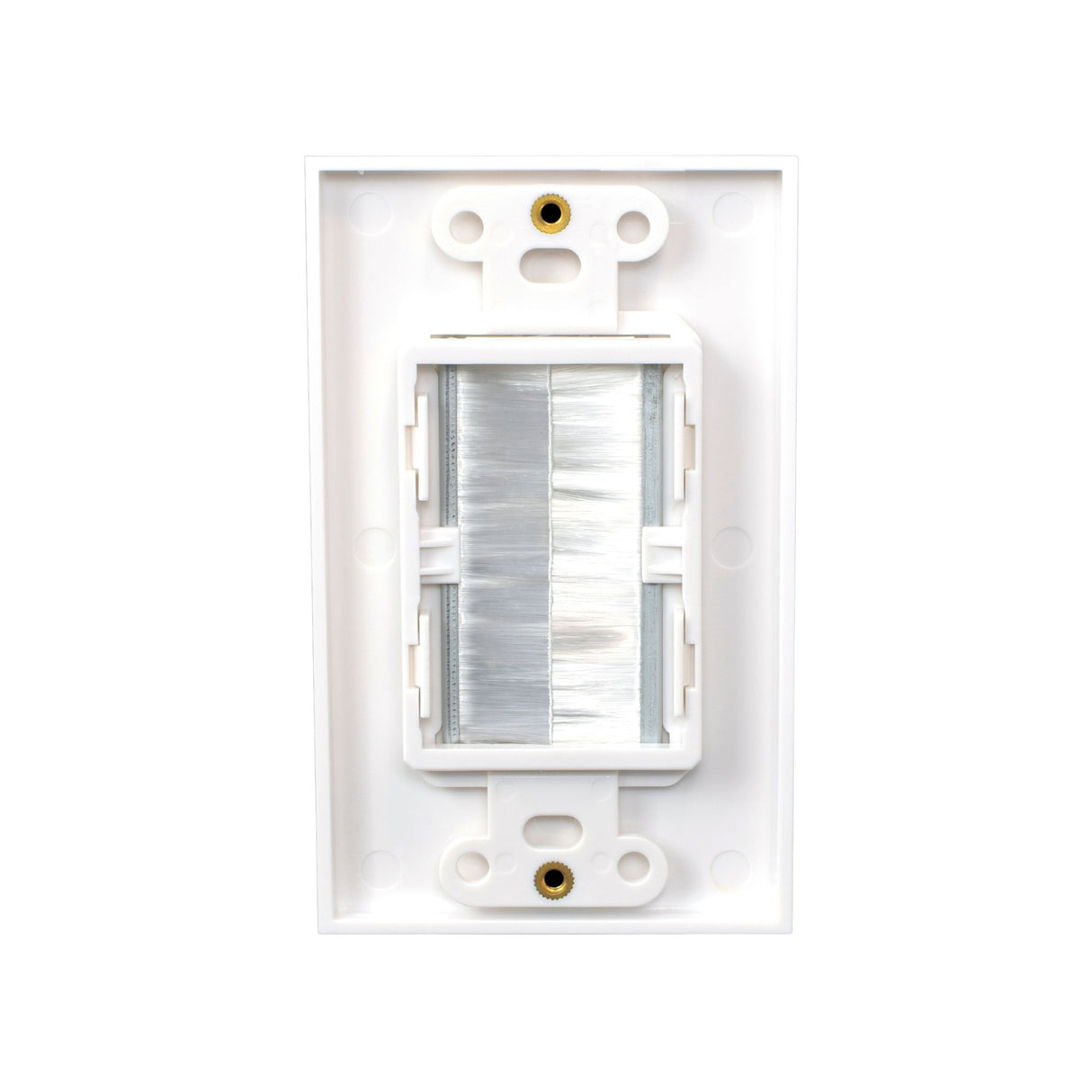 Decora Brush Plate Single Gang