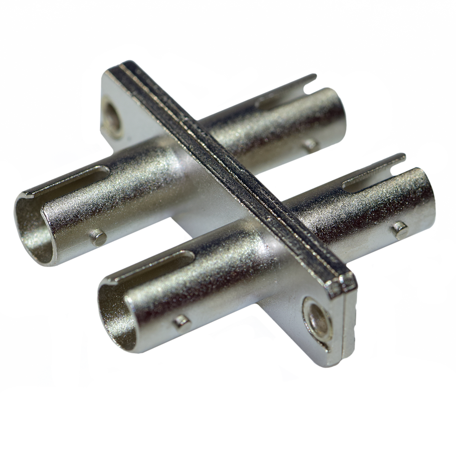 6 Port Loaded Dual ST Fiber Panel
