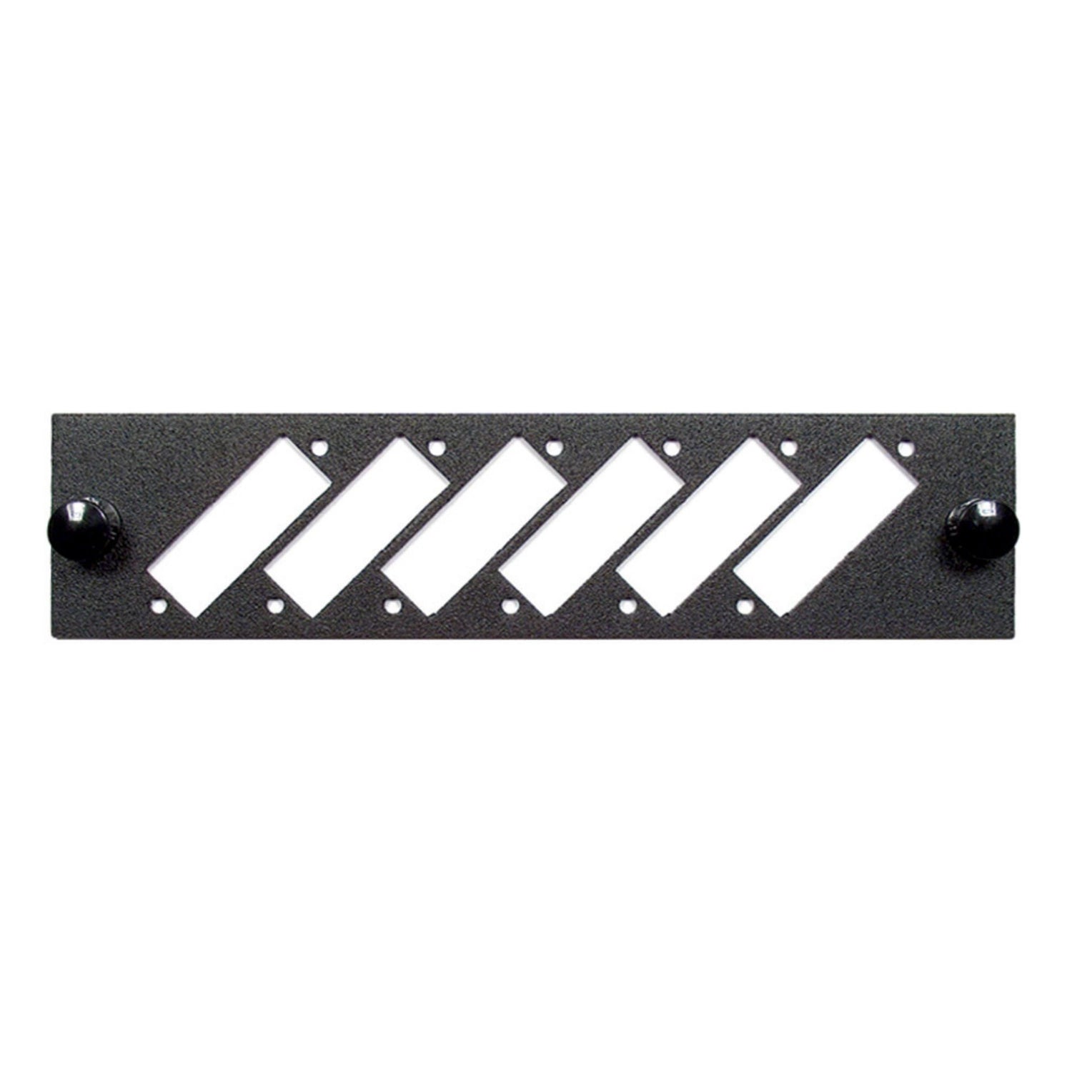 6 Port Unloaded Dual SC Fiber Panel