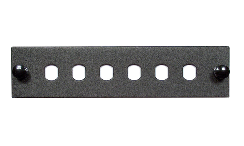 6 Port Loaded ST Fiber Panel