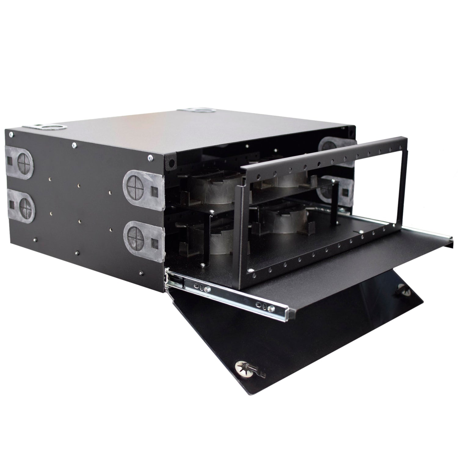 Rack Mount Fiber Enclosure - 12 Panel