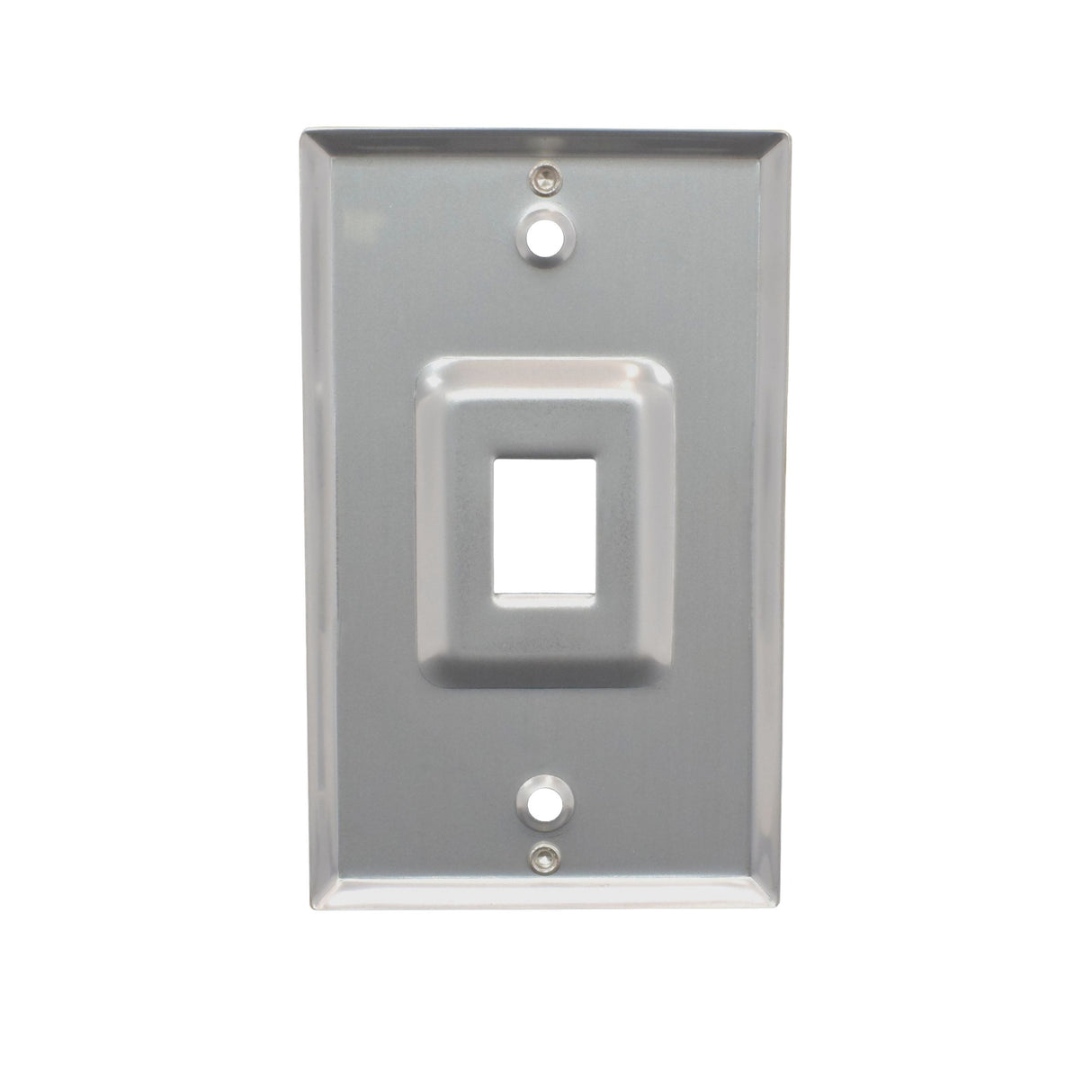 Stainless Steel 1-Port Keystone With Hanging Standoffs
