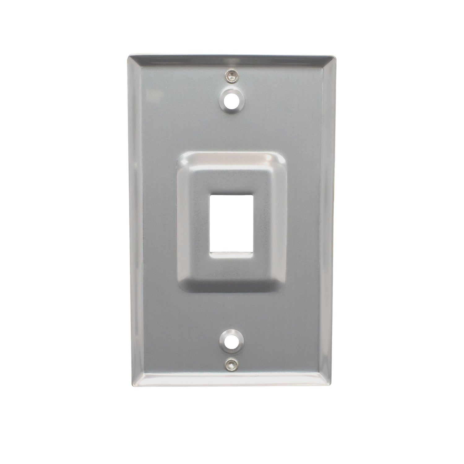 Stainless Steel 1-Port Keystone With Hanging Standoffs