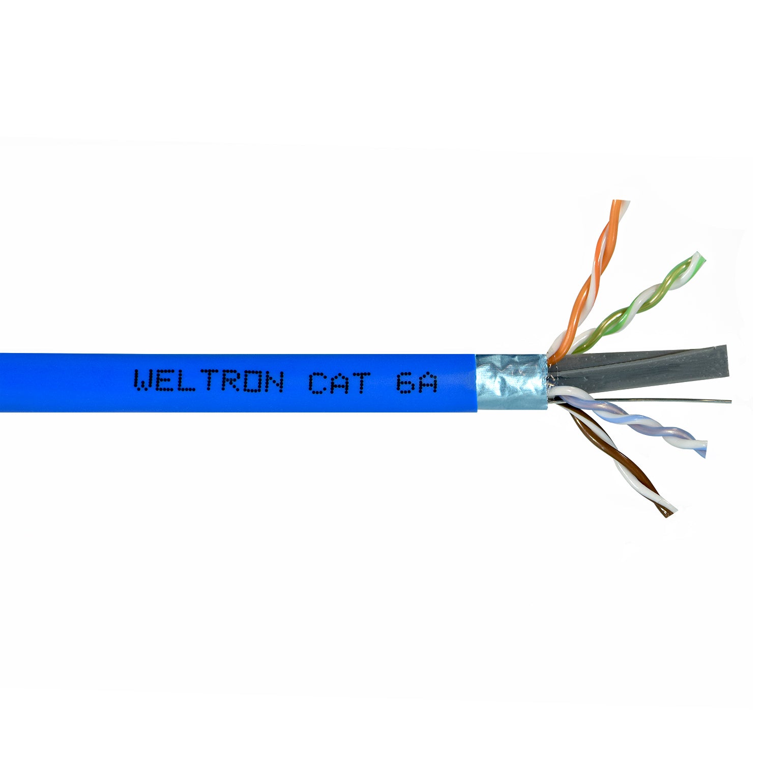 Category 6A F/UTP Shielded Solid Plenum CMP