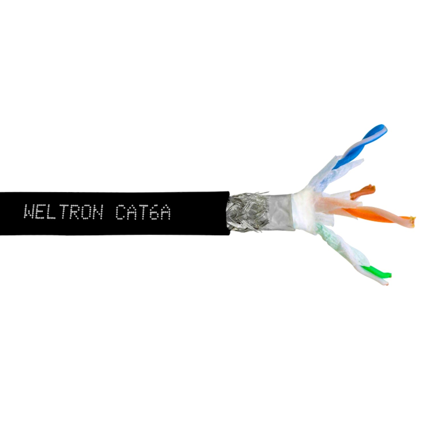 Category 6A Shielded Industrial Cable | PUR Drag Chain Ethernet Cable