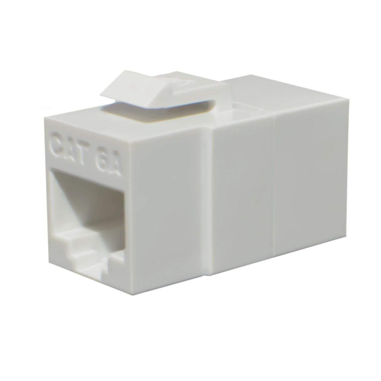 Category 6A Keystone Feed Thru Coupler