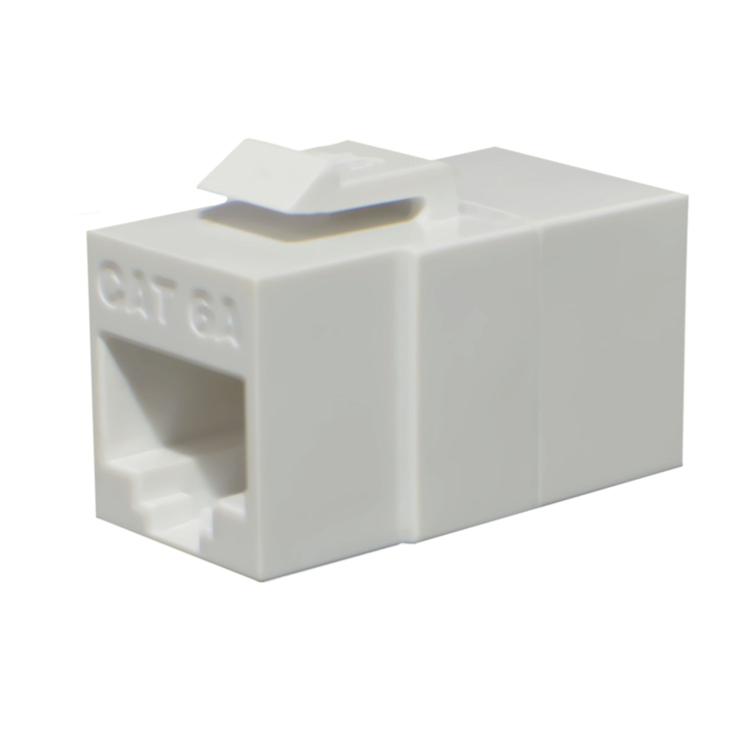 Category 6A Keystone Feed Thru Coupler