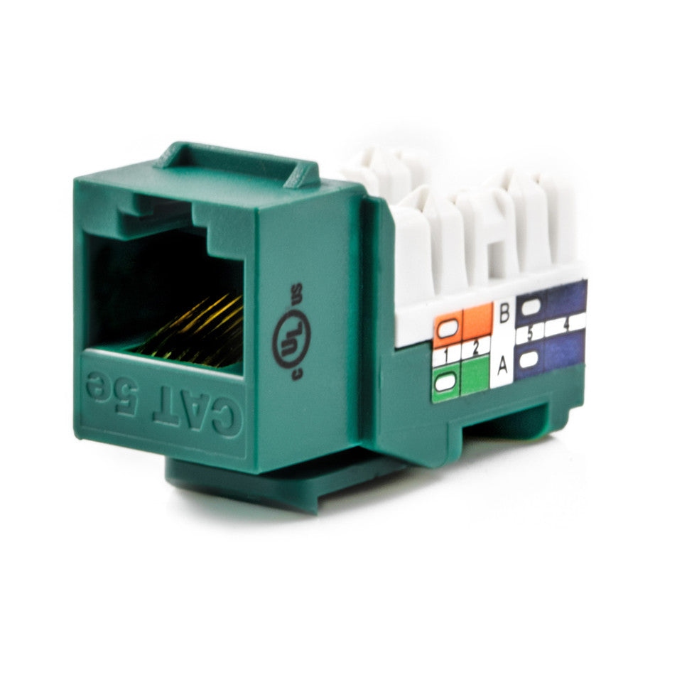 Category 5e Keystone Punch Down Jack