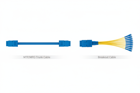 MTP/MPO Trunk Cables vs Breakout Cables
