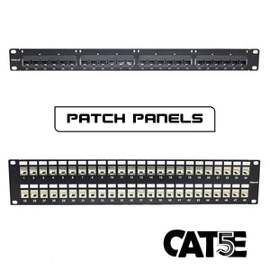 Category 5e Patch Panels