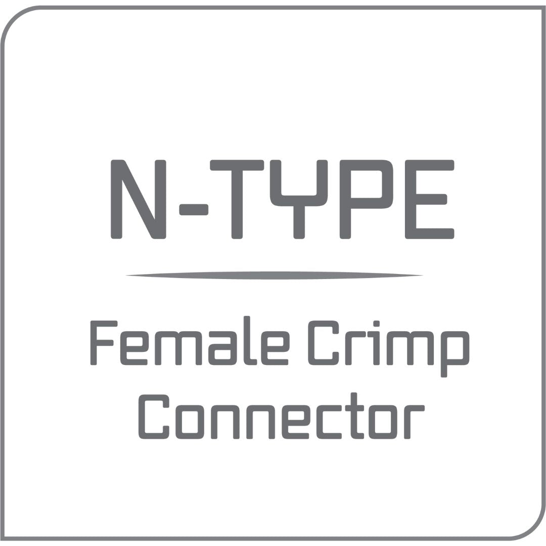 N-Type Female Crimp Connector