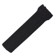 A pack of black 12-inch grip ties designed for cable management.