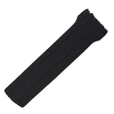 A pack of black 12-inch grip ties designed for cable management.