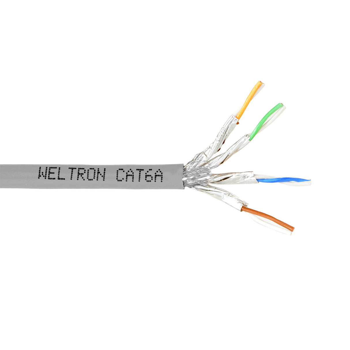 Category 6A S/FTP Shielded Stranded CM, Bulk Networking Cable