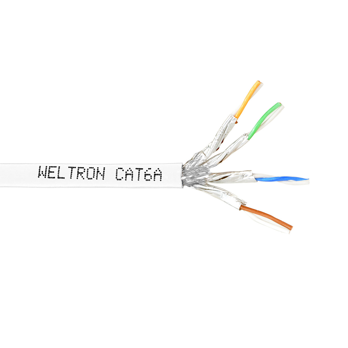 Category 6A S/FTP Shielded Stranded CM, Bulk Networking Cable