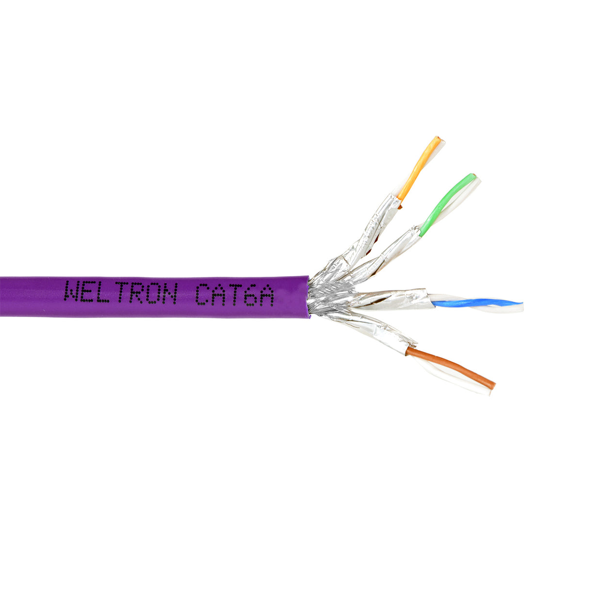 Category 6A S/FTP Shielded Stranded CM, Bulk Networking Cable
