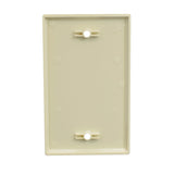 Single Gang Blank Faceplate