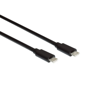 A black USB 3.1 Type-C to USB 3.1 Type-C cable.