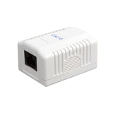 1 Port Loaded Category 6 Surface Mount Box