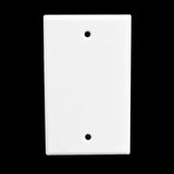 Single Gang Blank Faceplate
