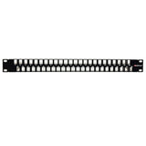 High Density Rear Load Blank Patch Panels