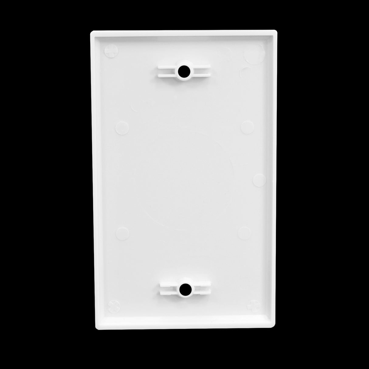 Single Gang Blank Faceplate
