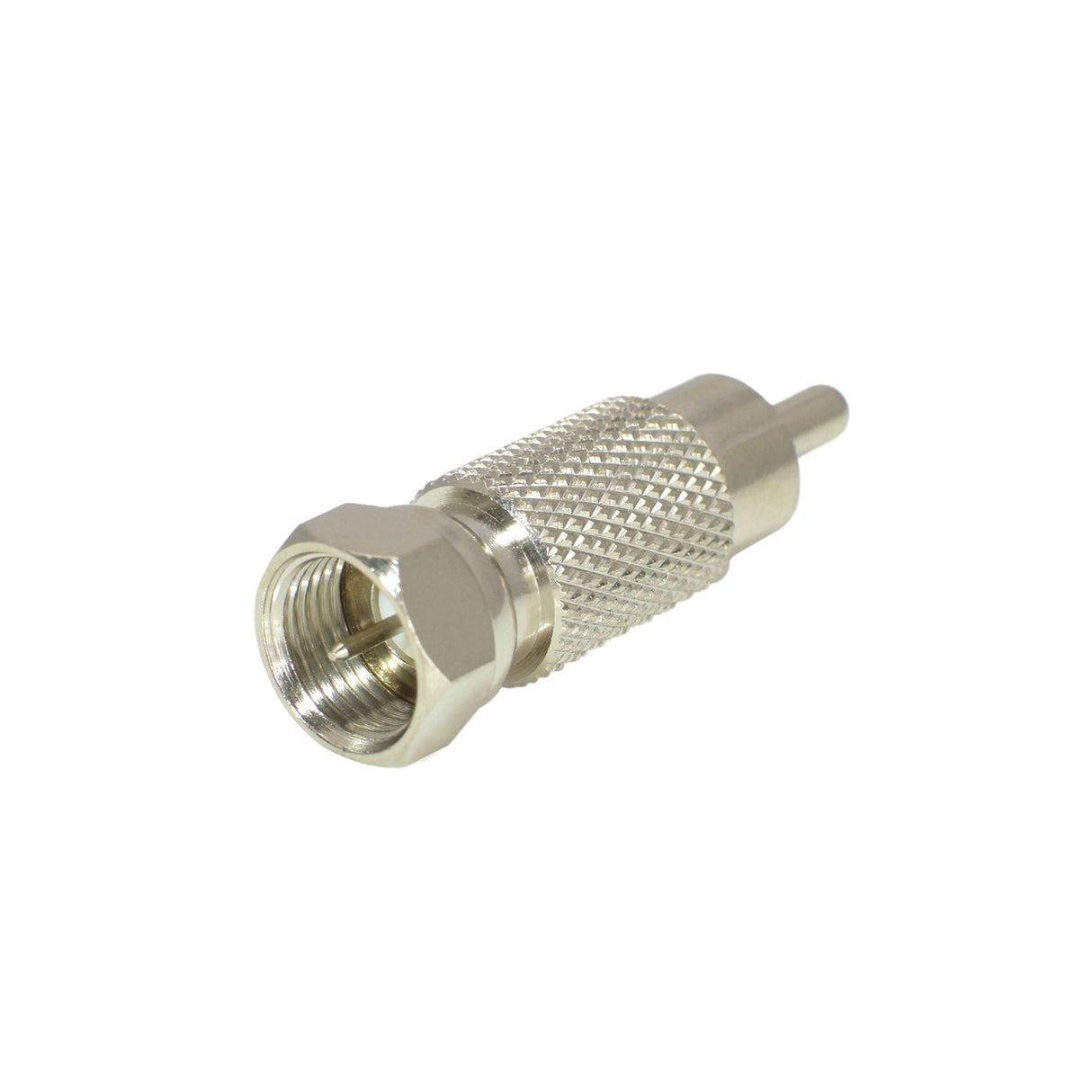 F-Type Male Plug to RCA Male Plug