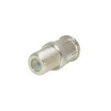 F-Type Push-On Male Plug to F-Type Screw-on Female Jack
