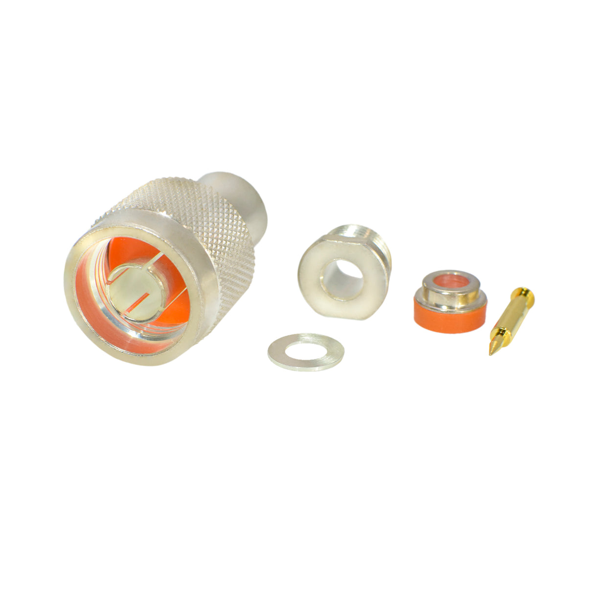 N-Type Male Plug Clamp Connector for LMR-200