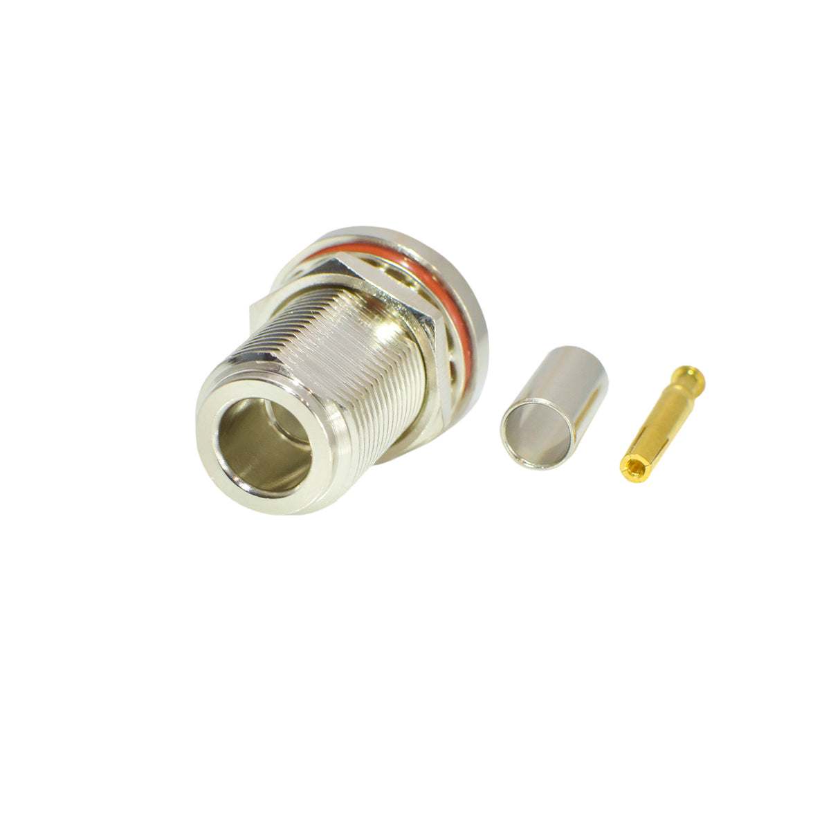 N-Type Female Jack Bulkhead for RG-58