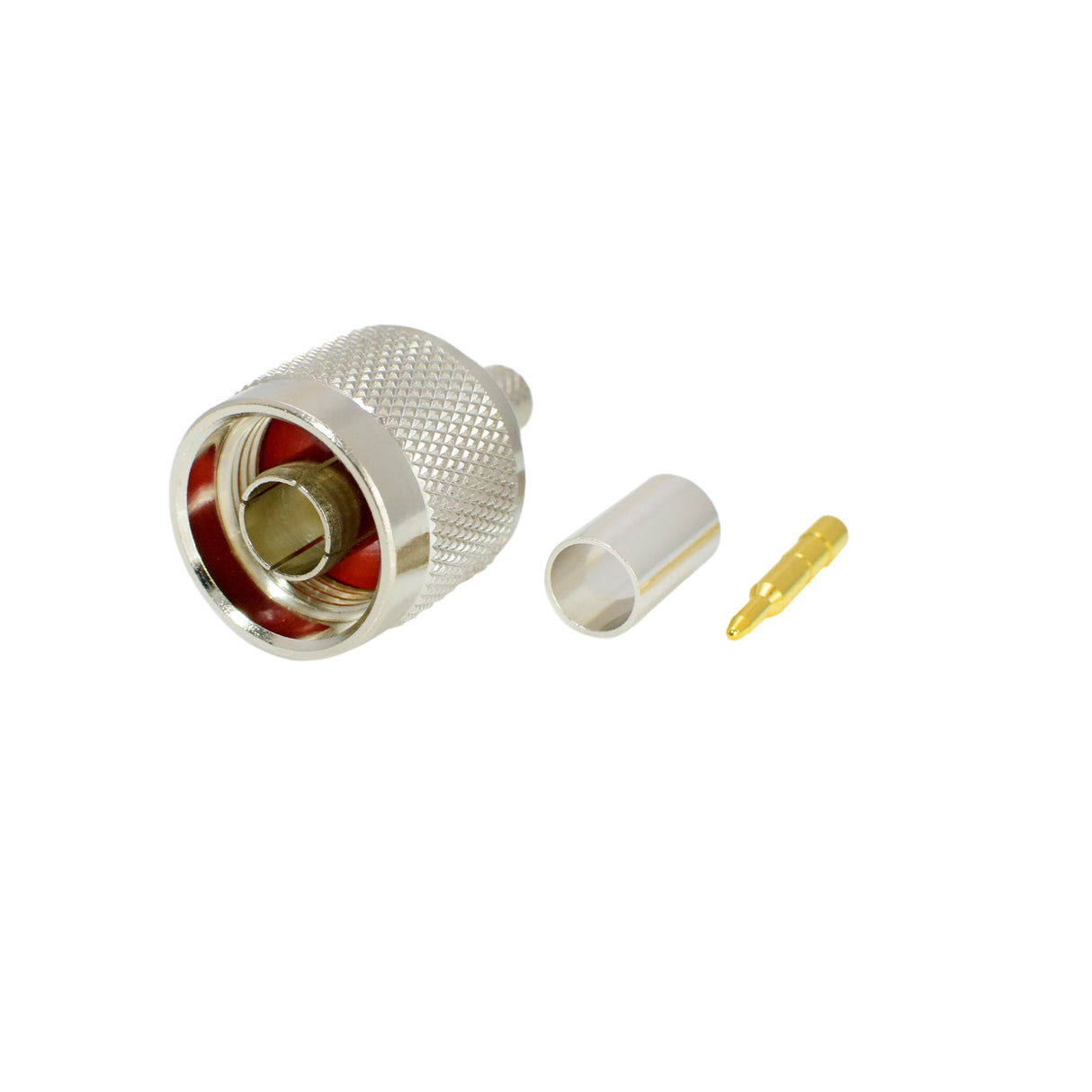 N-Type Male Plug Crimp Connector for RG-59
