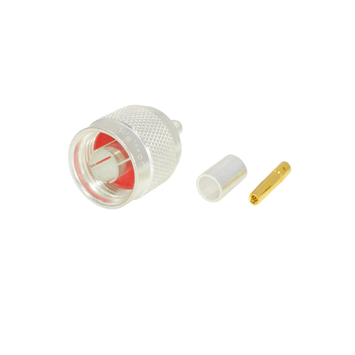 N-Type Male Plug Reverse Polarity Crimp Connector for RG-58