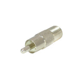 F-Type Female Jack to RCA Male Plug