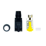 Category 6A Industrial Shielded RJ45 Modular Plug with Screw Boot