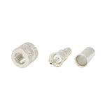 Mini UHF Male Plug Crimp Push On Connector for RG-58