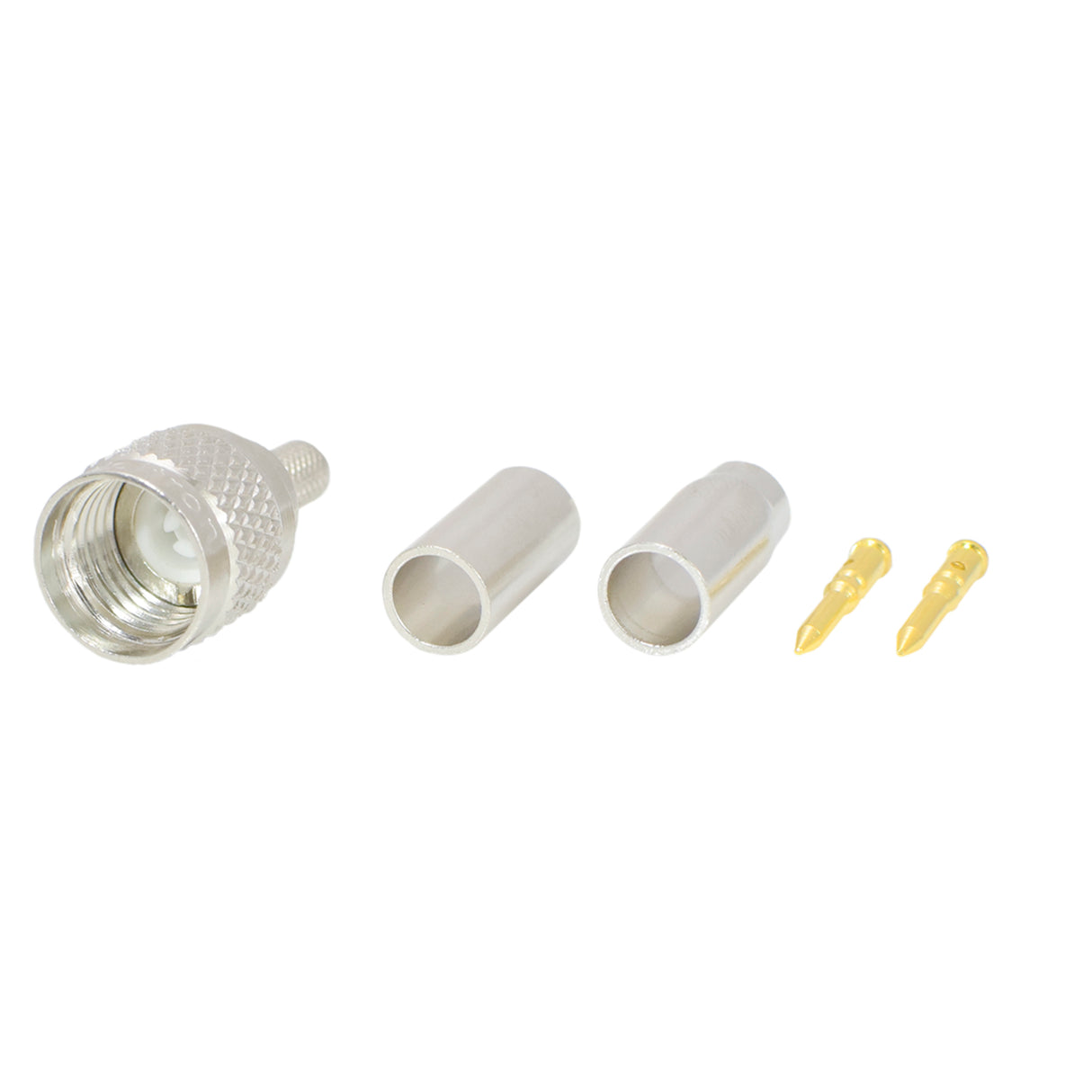 Mini UHF Male Plug Crimp Connector for RG-58