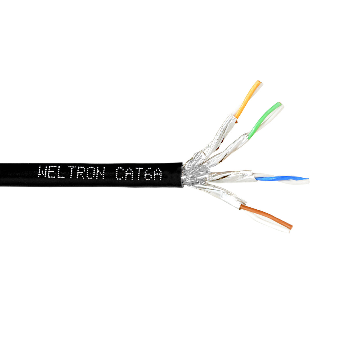 Category 6A S/FTP Shielded Stranded CM, Bulk Networking Cable