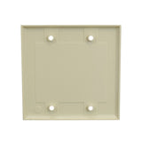 Double Gang Blank Faceplate