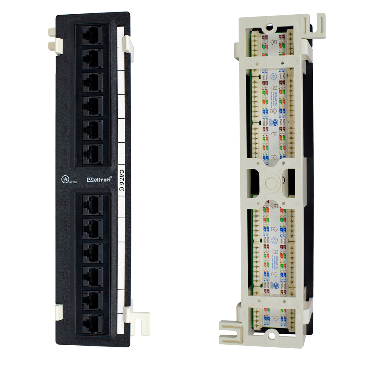 Category 6 Vertical Patch Panel Weltron – Winston