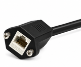Weltron Panel-Mount Cat6 Ethernet Cable