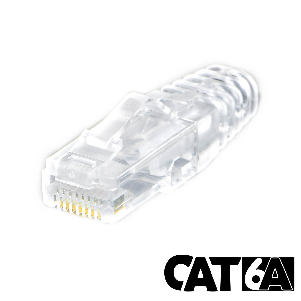 Category 6A 28AWG Snagless RJ-45 Modular Plug and Boot