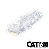 Category 6A 28AWG Snagless RJ-45 Modular Plug and Boot