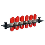 6 Port Loaded Dual ST Fiber Panel